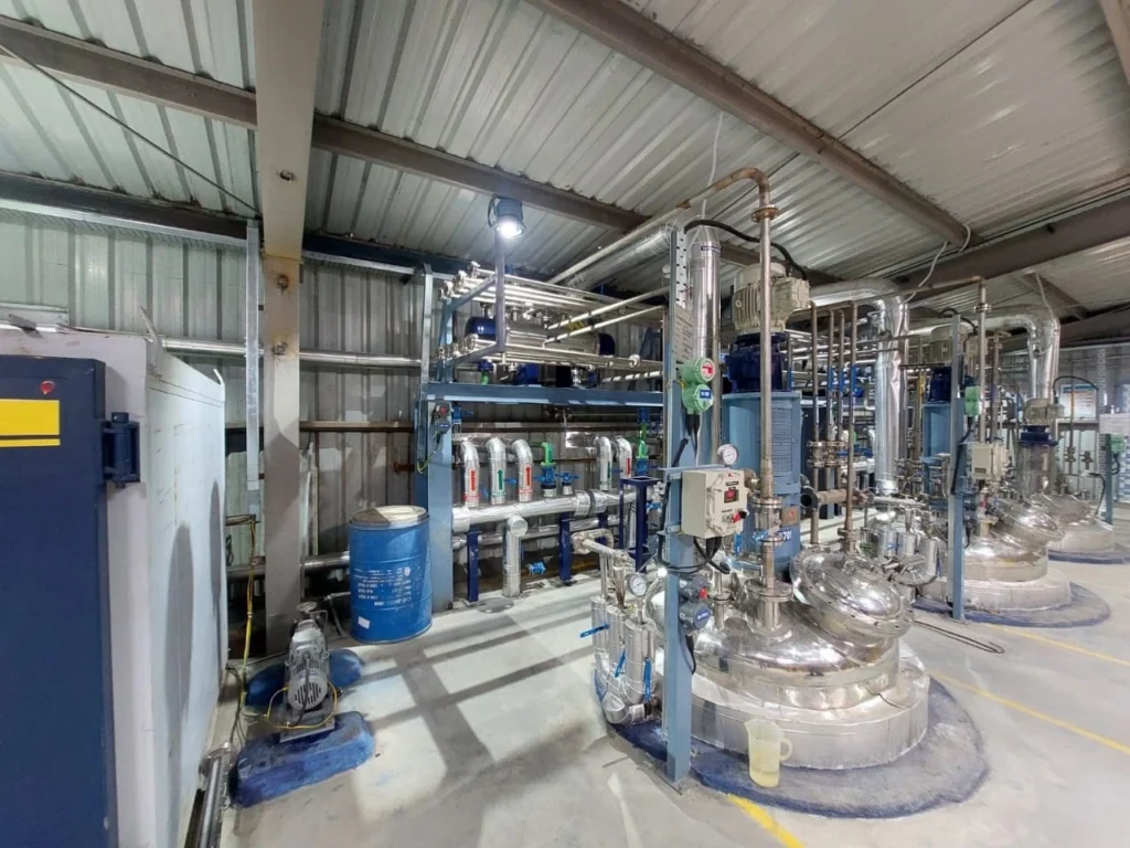 equipment installation and process pipeline. This will be in MEP segment 2